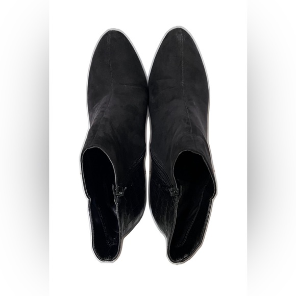 Express Black High Heel Ankle Booties - Picture 8 of 10